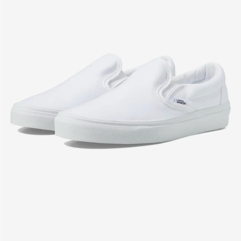 Vans Classic Slip-On Sneakers in White